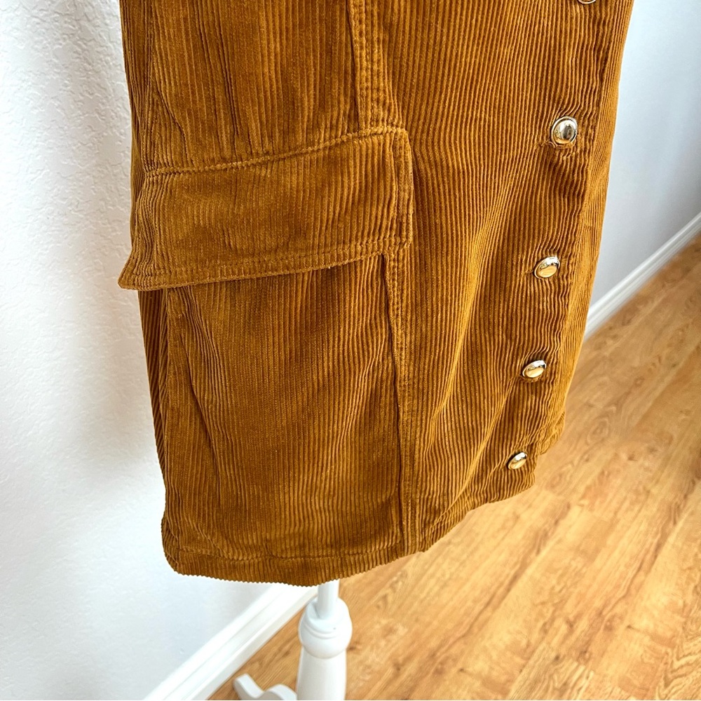 Zara Button Closure Corduroy Jumper Size S - Picture 5 of 8